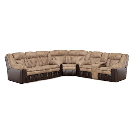 Reclining Sectional Group